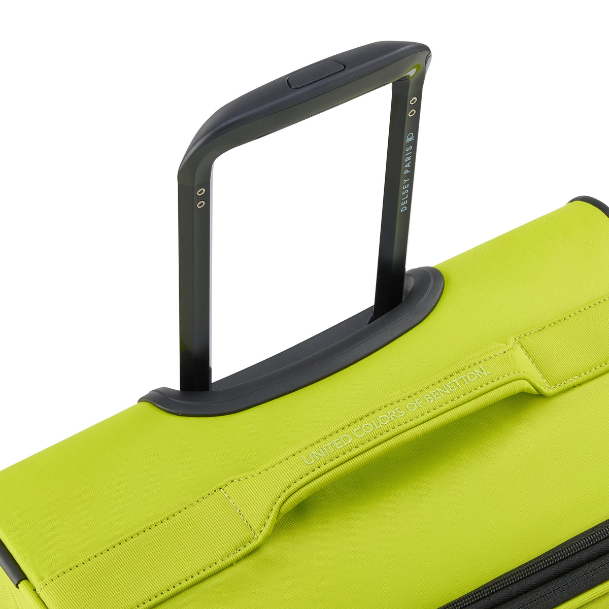 Delsey COLOR BLOCK - M Expandable (66cm) - Lime