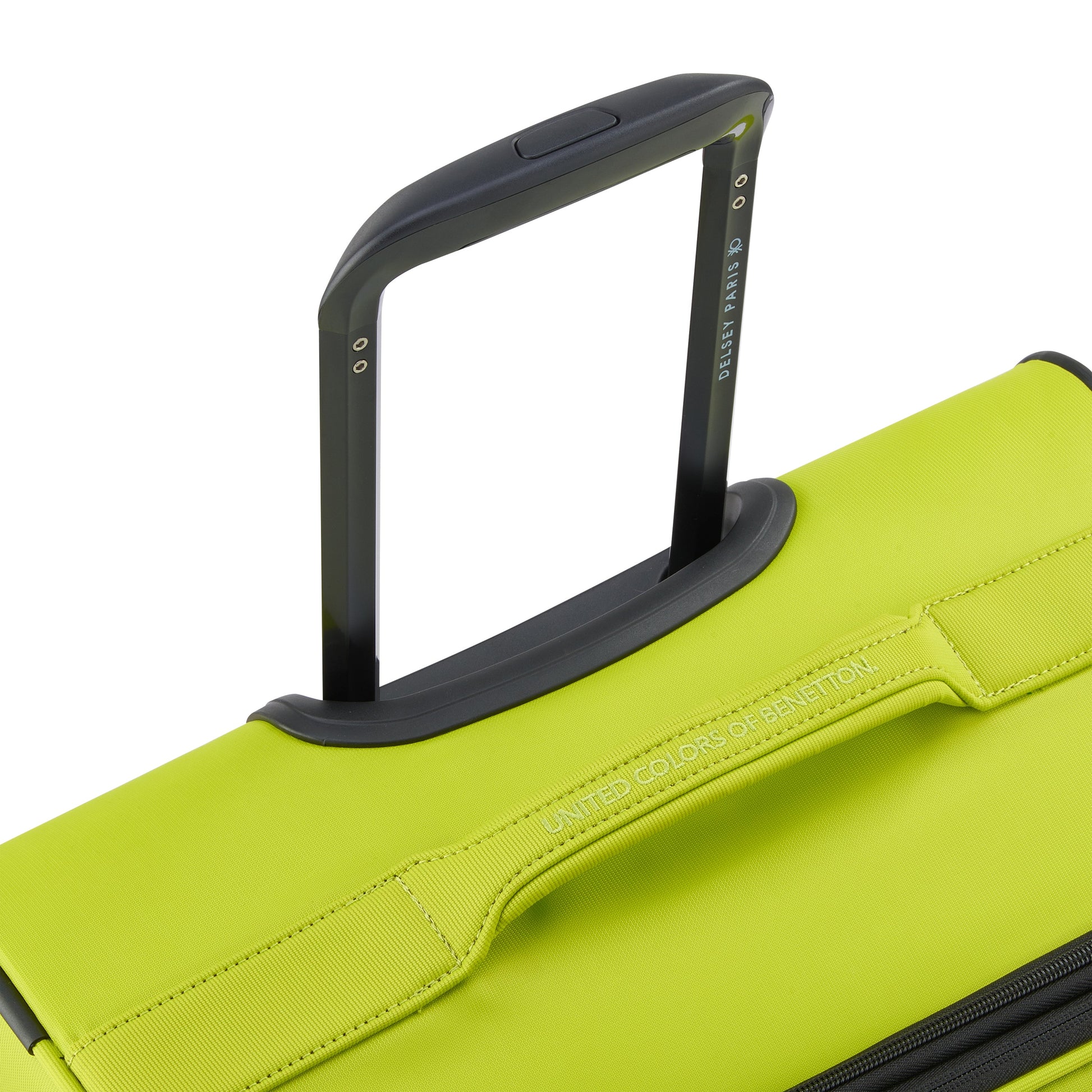 Delsey COLOR BLOCK - M Expandable (66cm) - Lime