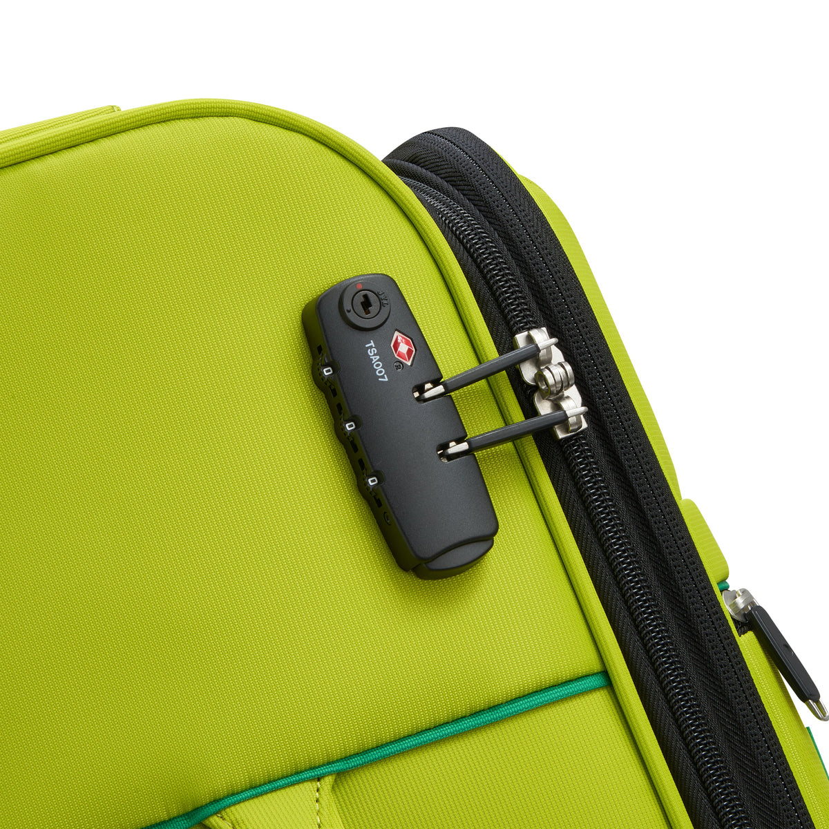 Delsey COLOR BLOCK - M Expandable (66cm) - Lime