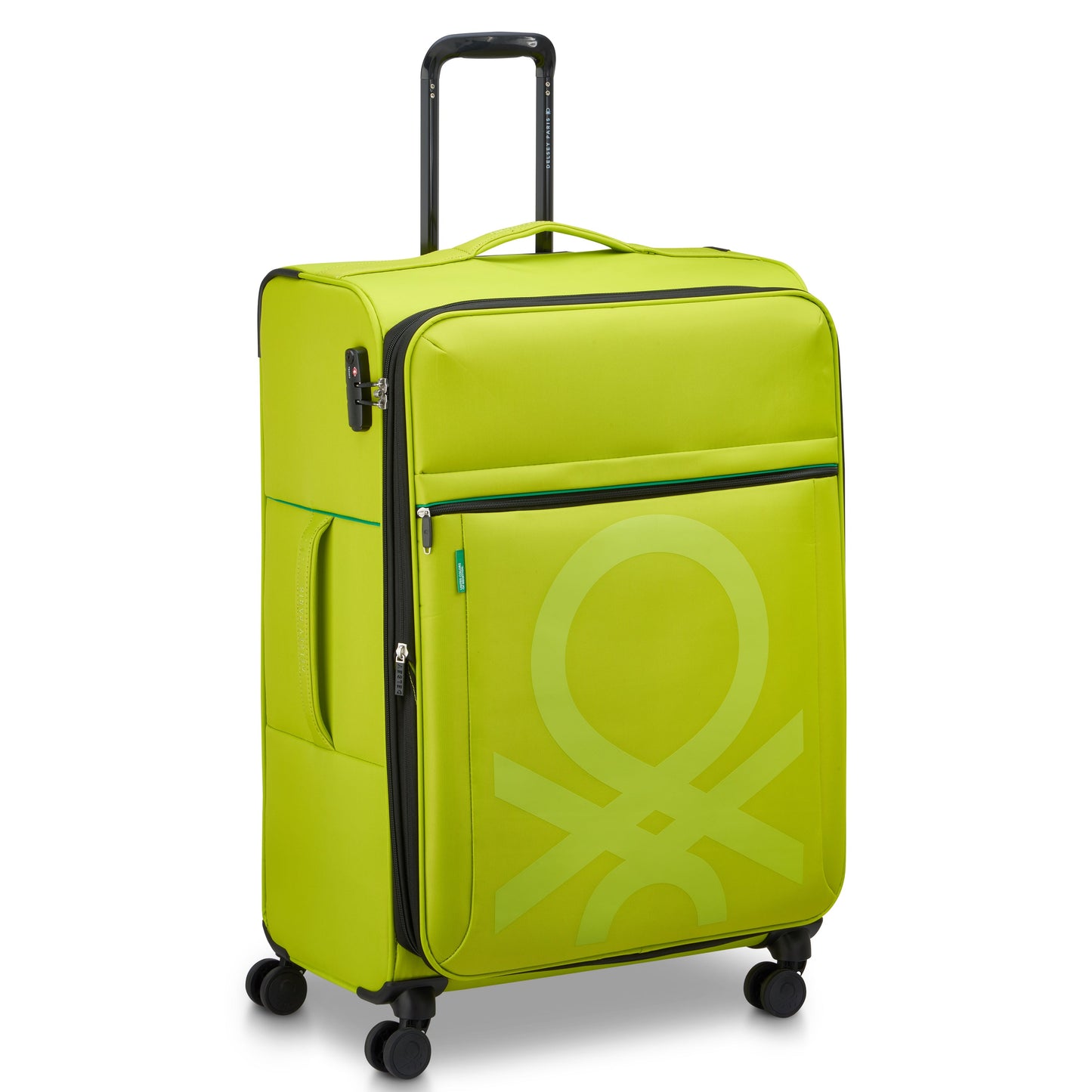 Delsey COLOR BLOCK - L Expandable (76cm) - Lime