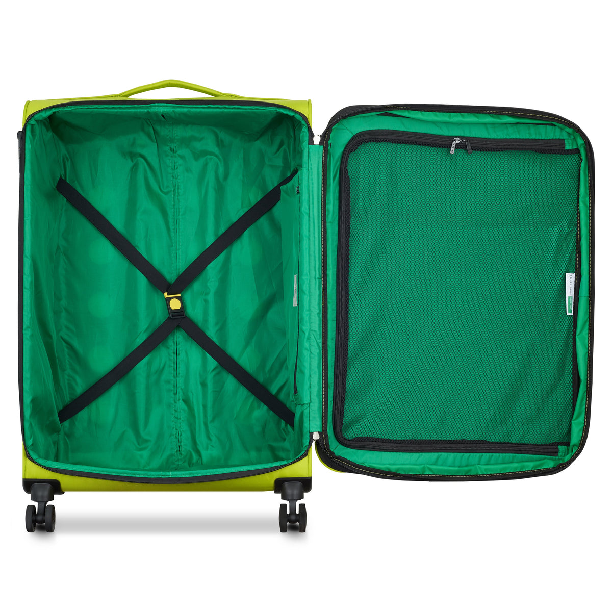 Delsey COLOR BLOCK - L Expandable (76cm) - Lime