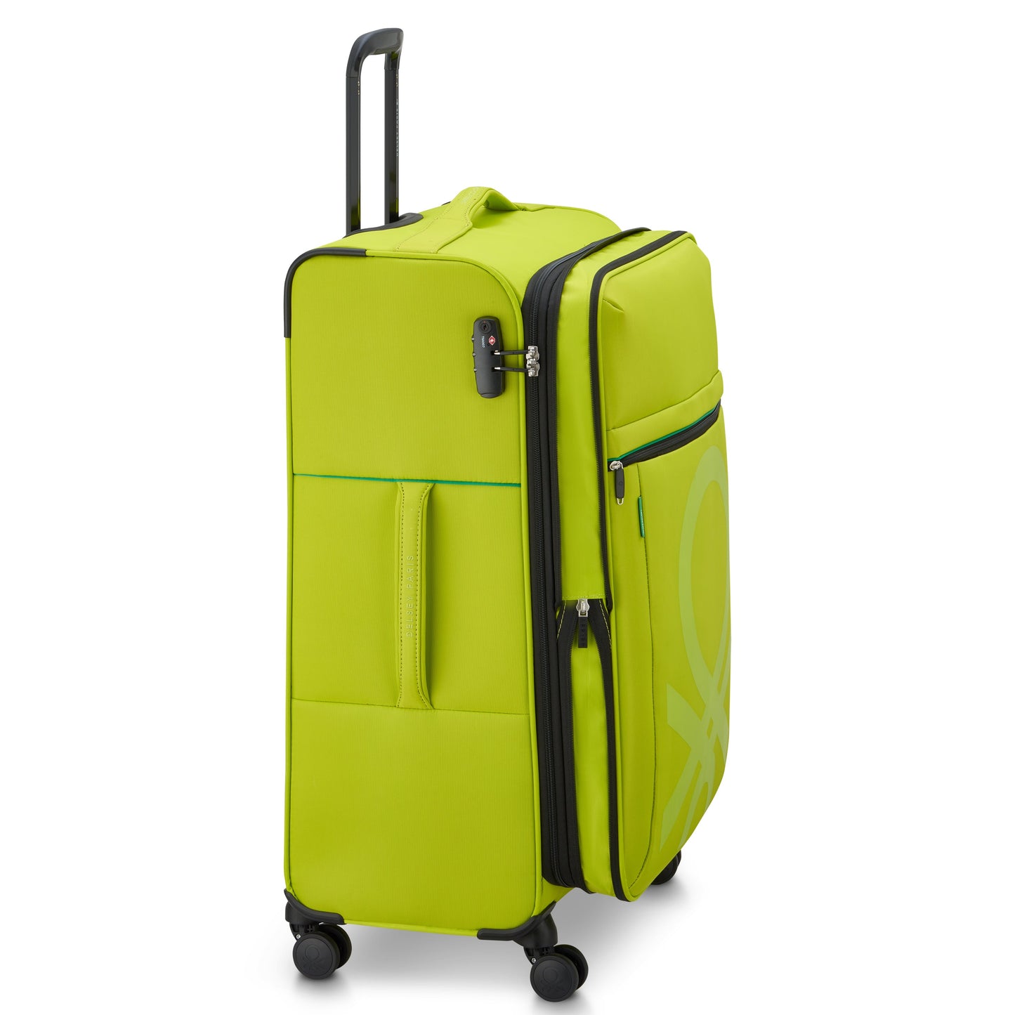 Delsey COLOR BLOCK - L Expandable (76cm) - Lime