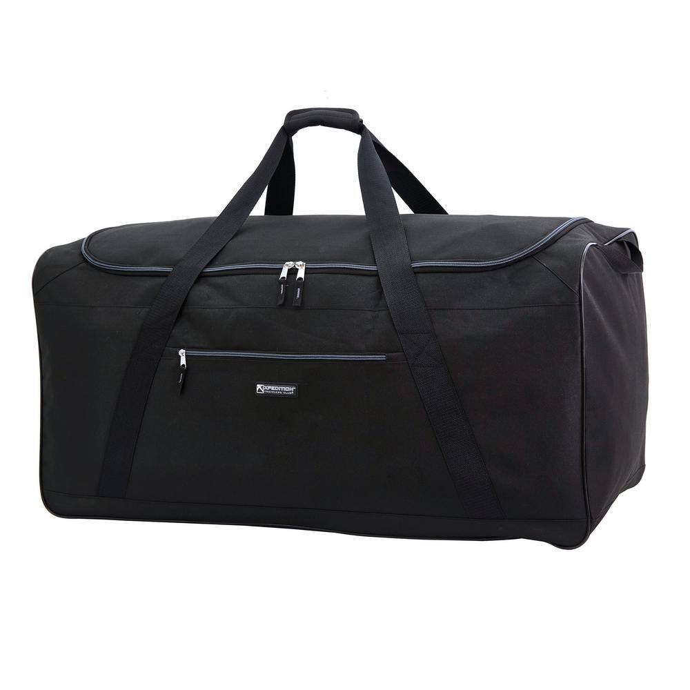 Travelers Club Xpedition 36" X-Large Foldable Carry-All Duffel - Black