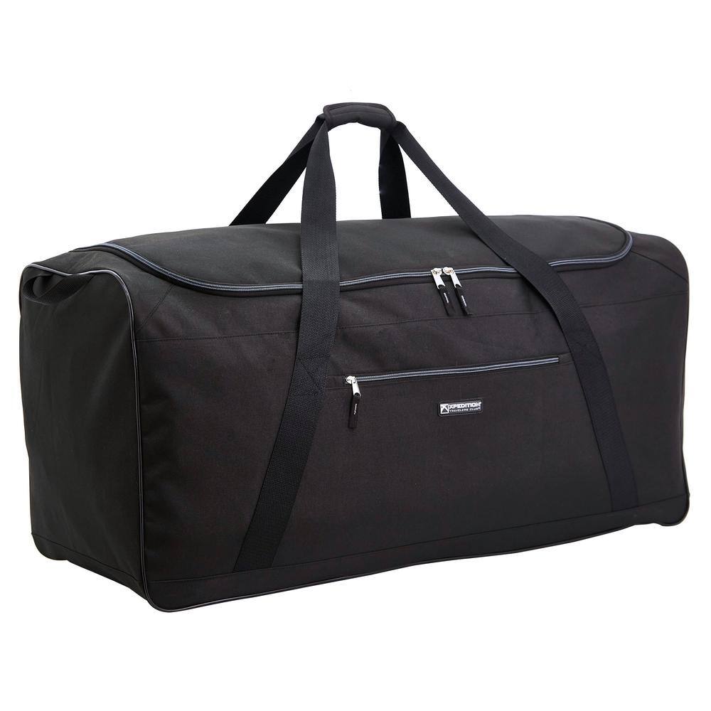 Travelers Club Xpedition 36" X-Large Foldable Carry-All Duffel - Black