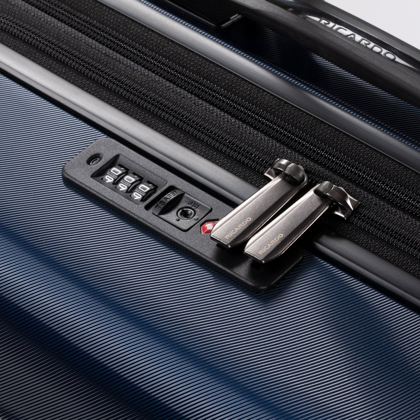Ricardo Beverly Hills Brentwood Hardside Carry-On Expandable Spinner - Ocean Blue