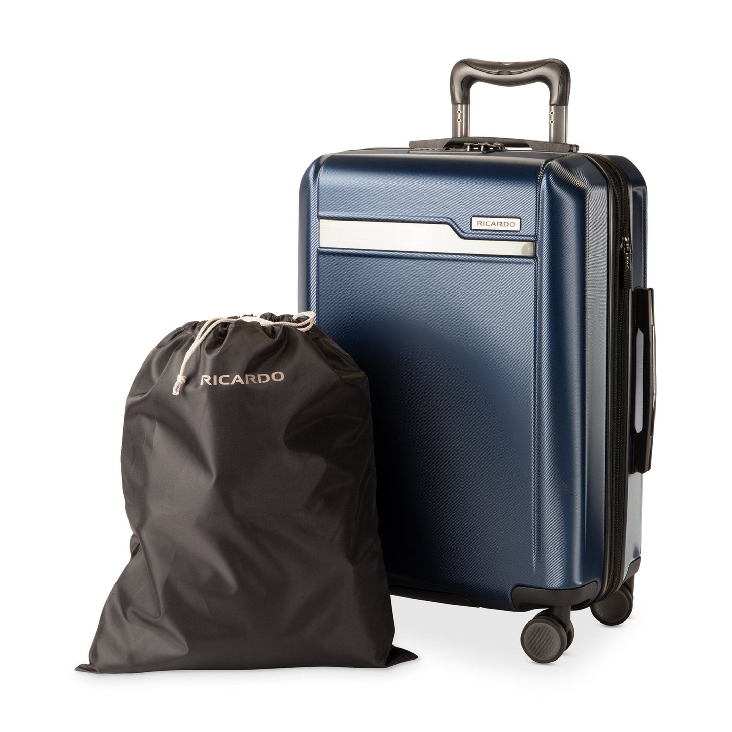 Ricardo Beverly Hills Brentwood Hardside Carry-On Expandable Spinner - Ocean Blue