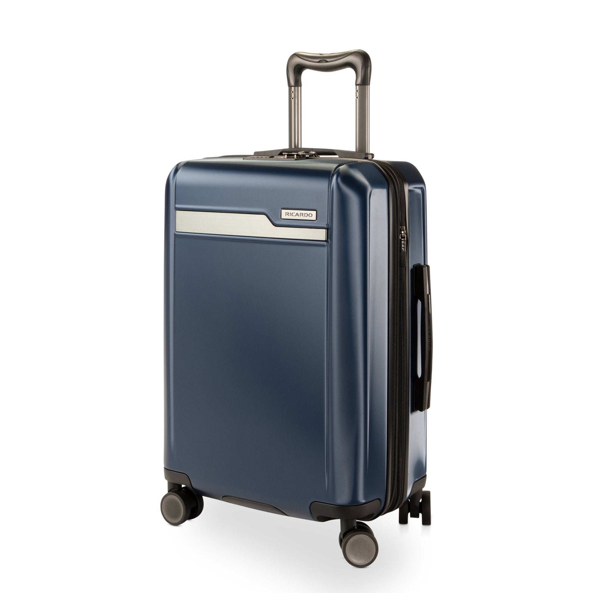 Ricardo Beverly Hills Brentwood Hardside Carry-On Expandable Spinner - Ocean Blue