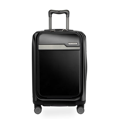 Ricardo Beverly Hills Brentwood Hardside FastAccess Front Opening Carry-On Expandable Spinner - Onyx