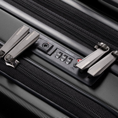 Ricardo Beverly Hills Brentwood Hardside FastAccess Front Opening Carry-On Expandable Spinner - Onyx