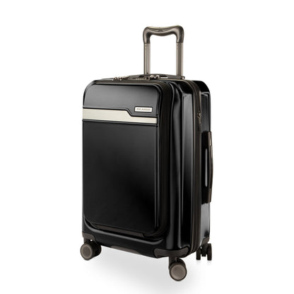 Ricardo Beverly Hills Brentwood Hardside FastAccess Front Opening Carry-On Expandable Spinner - Onyx