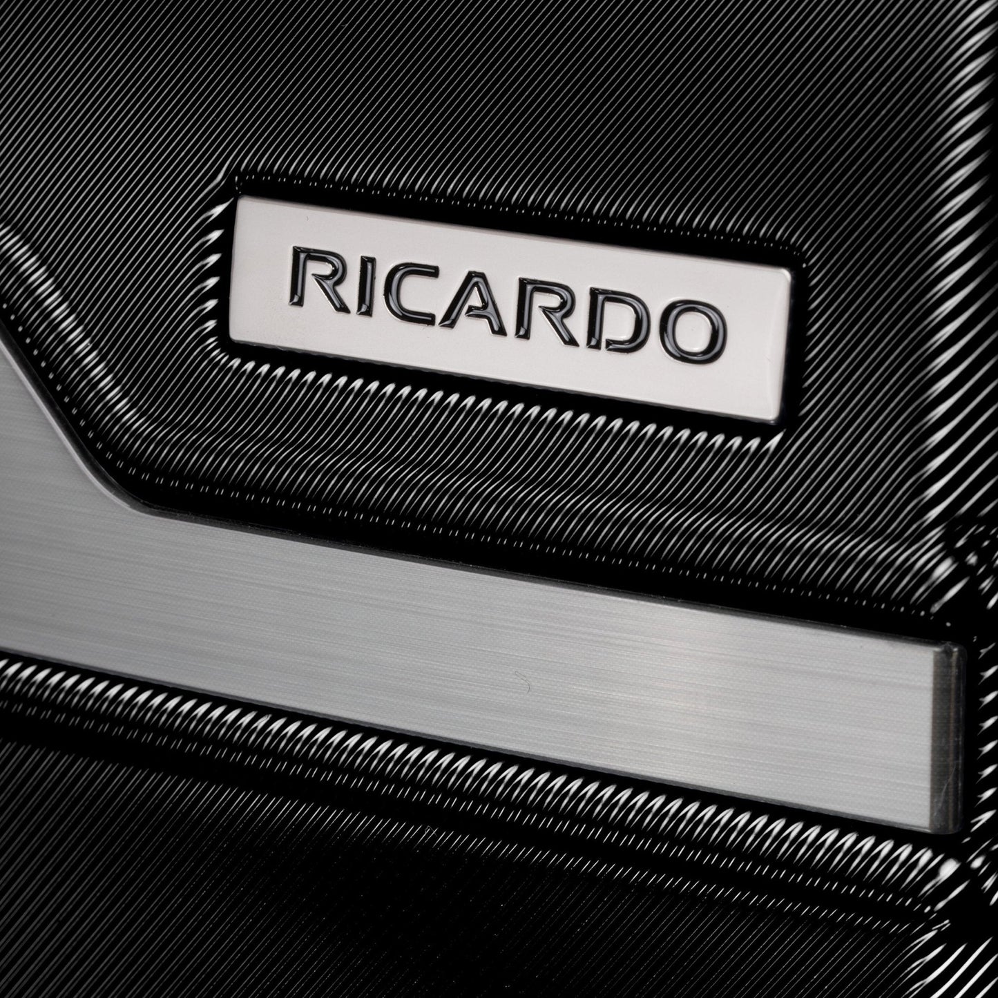 Ricardo Beverly Hills Brentwood Hardside FastAccess Front Opening Carry-On Expandable Spinner - Onyx