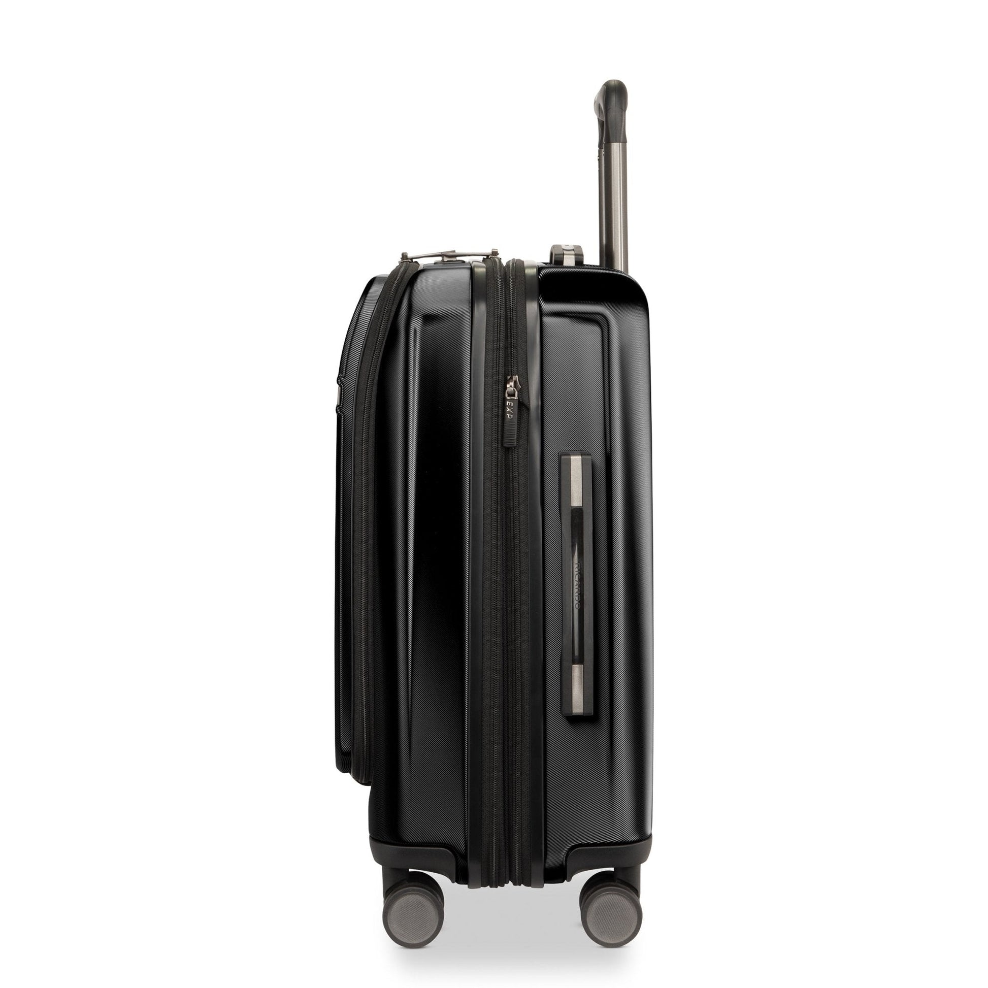 Ricardo Beverly Hills Brentwood Hardside FastAccess Front Opening Carry-On Expandable Spinner - Onyx