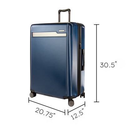 Ricardo Beverly Hills Brentwood Hardside Large Check-In Expandable Spinner - Ocean Blue