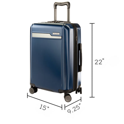 Ricardo Beverly Hills Brentwood Hardside Carry-On Expandable Spinner - Ocean Blue