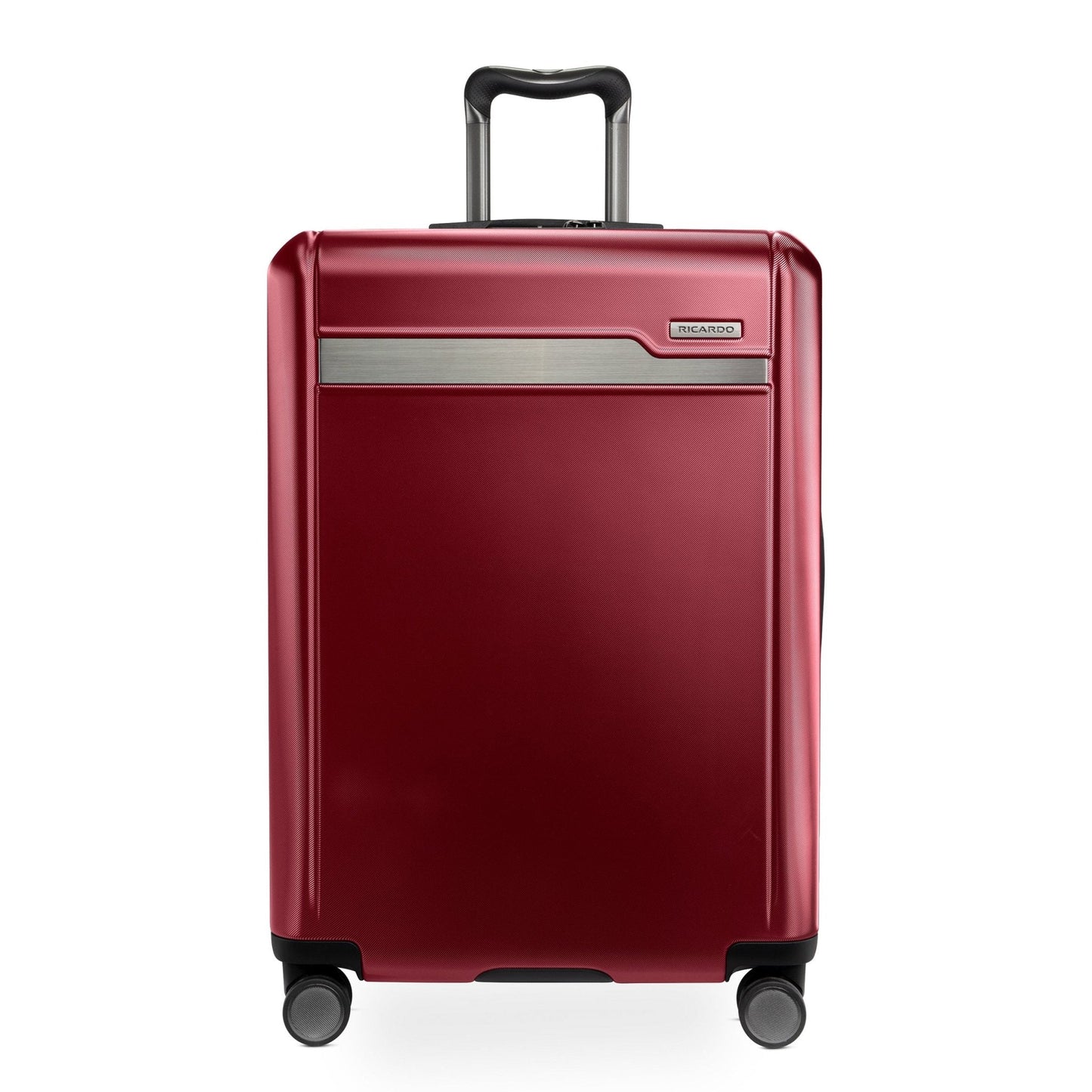 Ricardo Beverly Hills Brentwood Hardside Medium Check-In Expandable Spinner - Crimson
