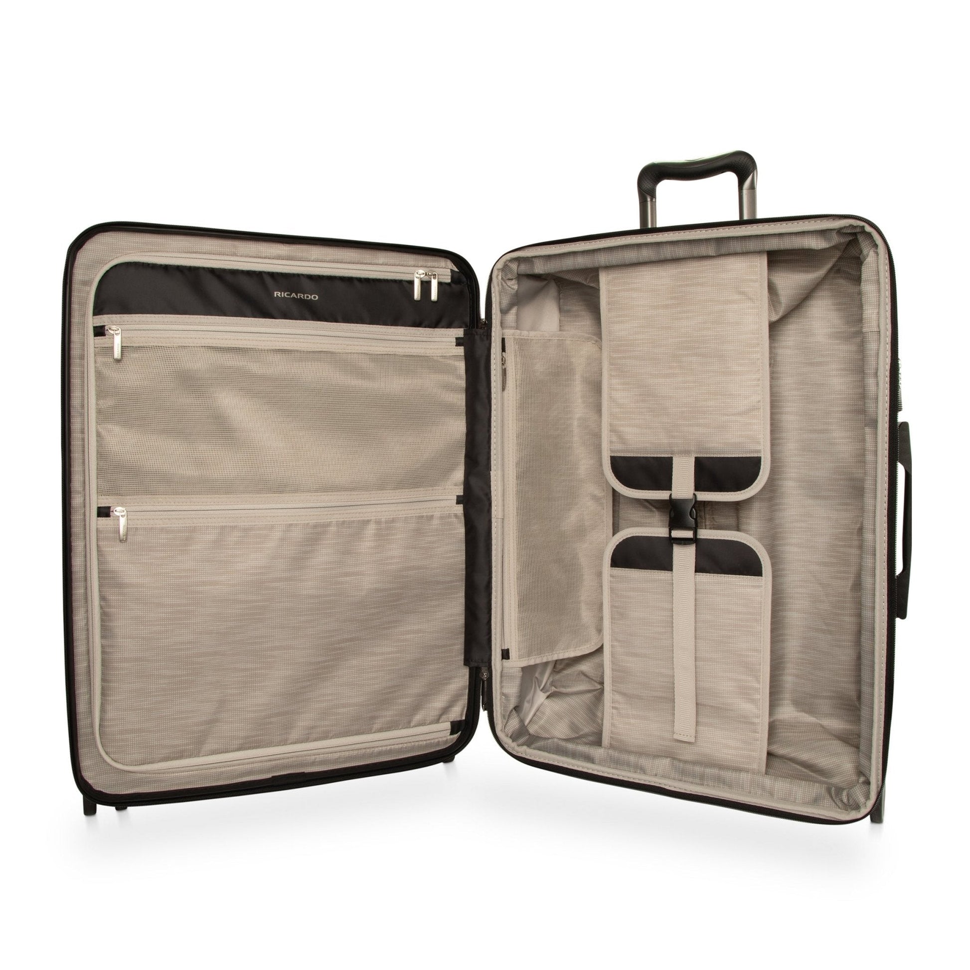 Ricardo Beverly Hills Brentwood Hardside Medium Check-In Expandable Spinner - Crimson