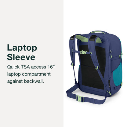 Osprey Daylite™ Carry-On Travel Pack 44L - Blue Spikemoss/Alkaline