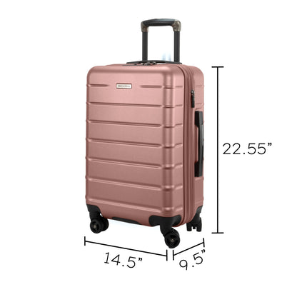 Ricardo Beverly Hills Cambria Hardside Carry-On Expandable Spinner - Rose Champagne