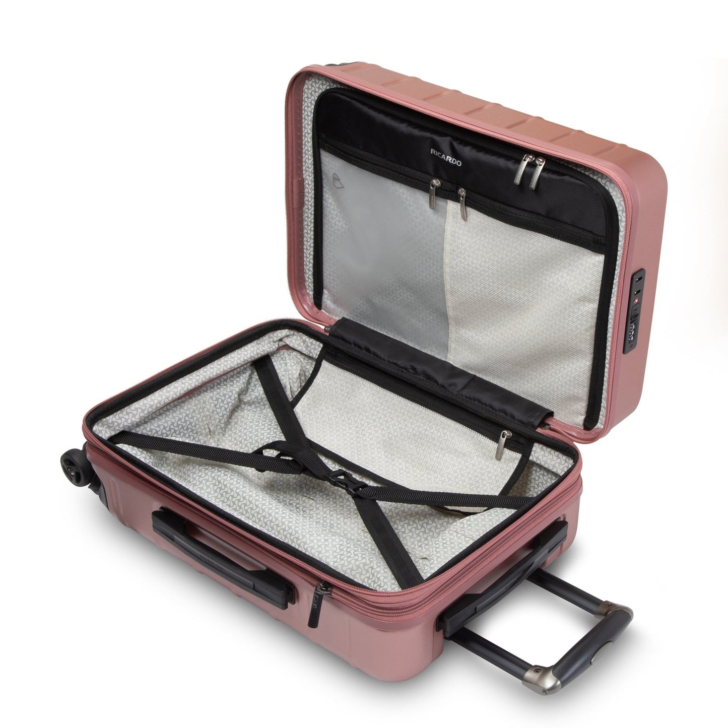 Ricardo Beverly Hills Cambria Hardside Carry-On Expandable Spinner - Rose Champagne