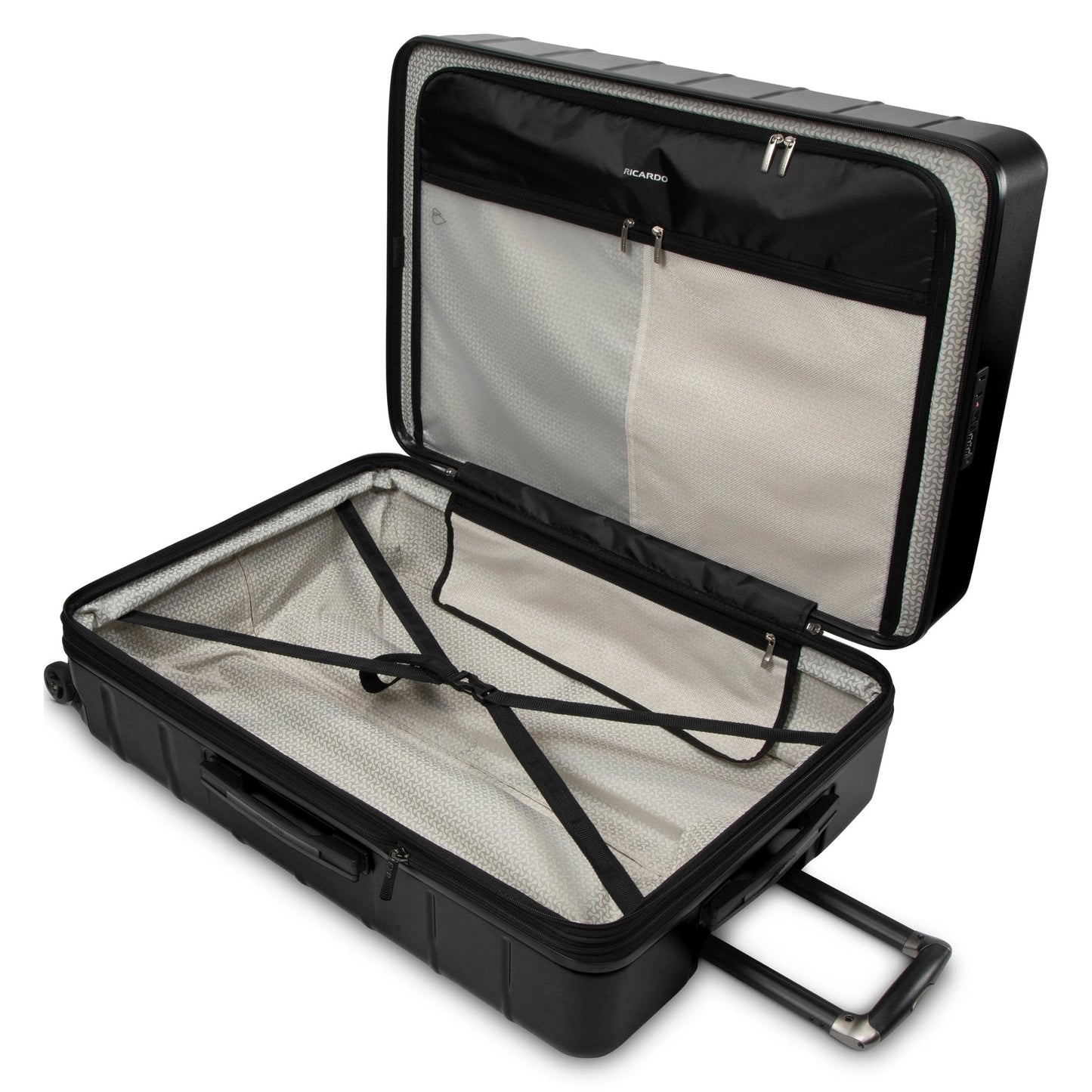 Ricardo Beverly Hills Cambria Hardside Large Check-In Expandable Spinner - Black Pearl