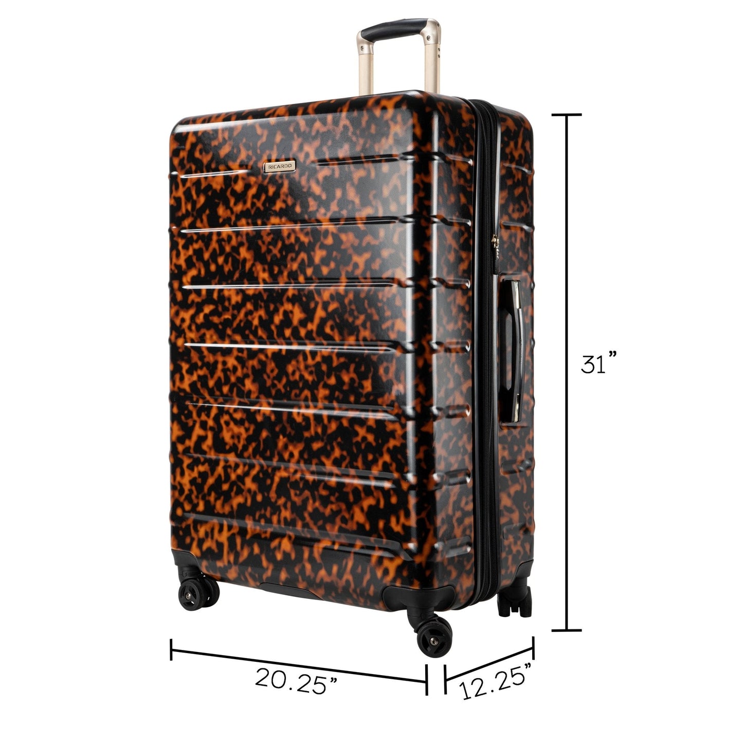 Ricardo Beverly Hills Cambria Hardside Large Check-In Expandable Spinner - Tortoise