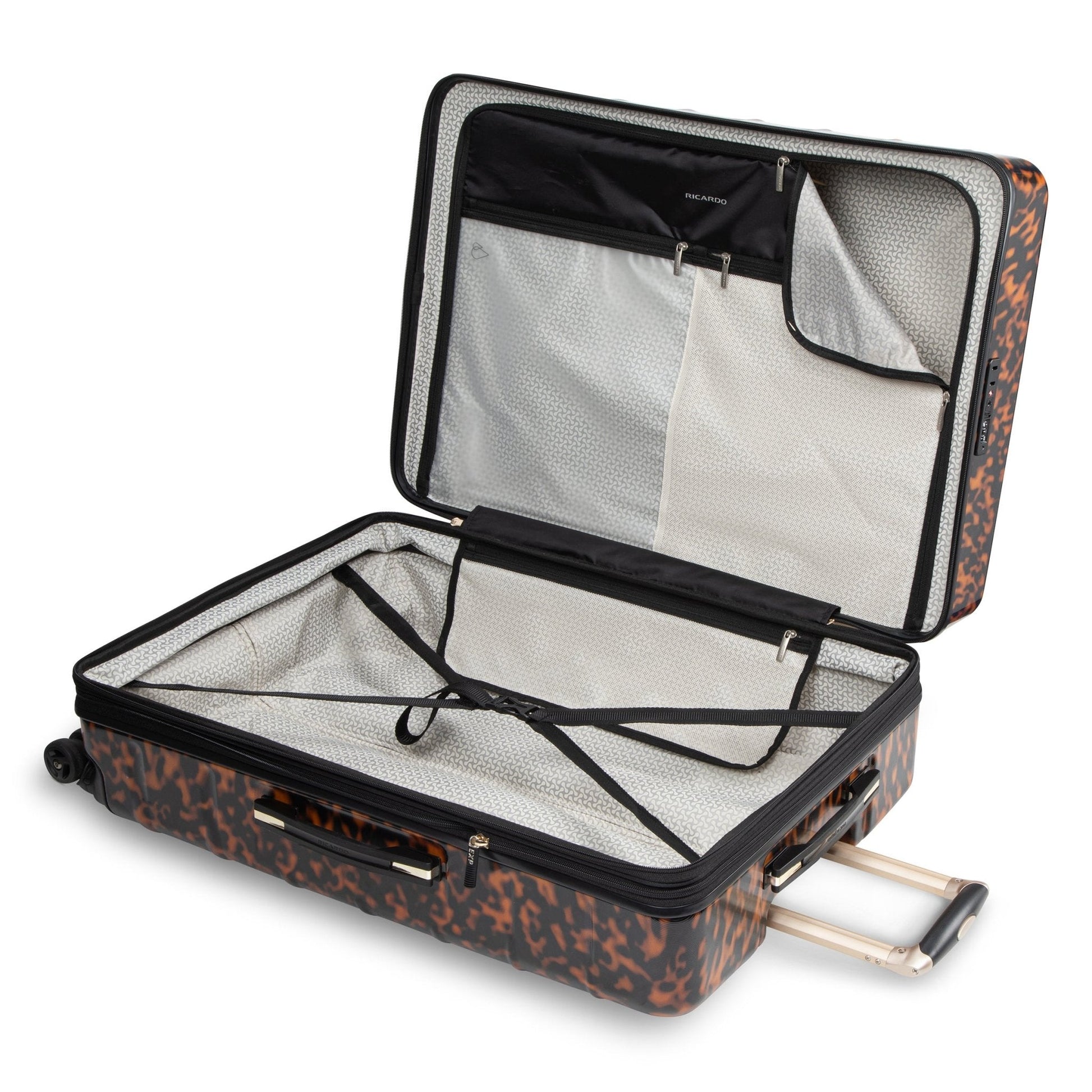 Ricardo Beverly Hills Cambria Hardside Large Check-In Expandable Spinner - Tortoise