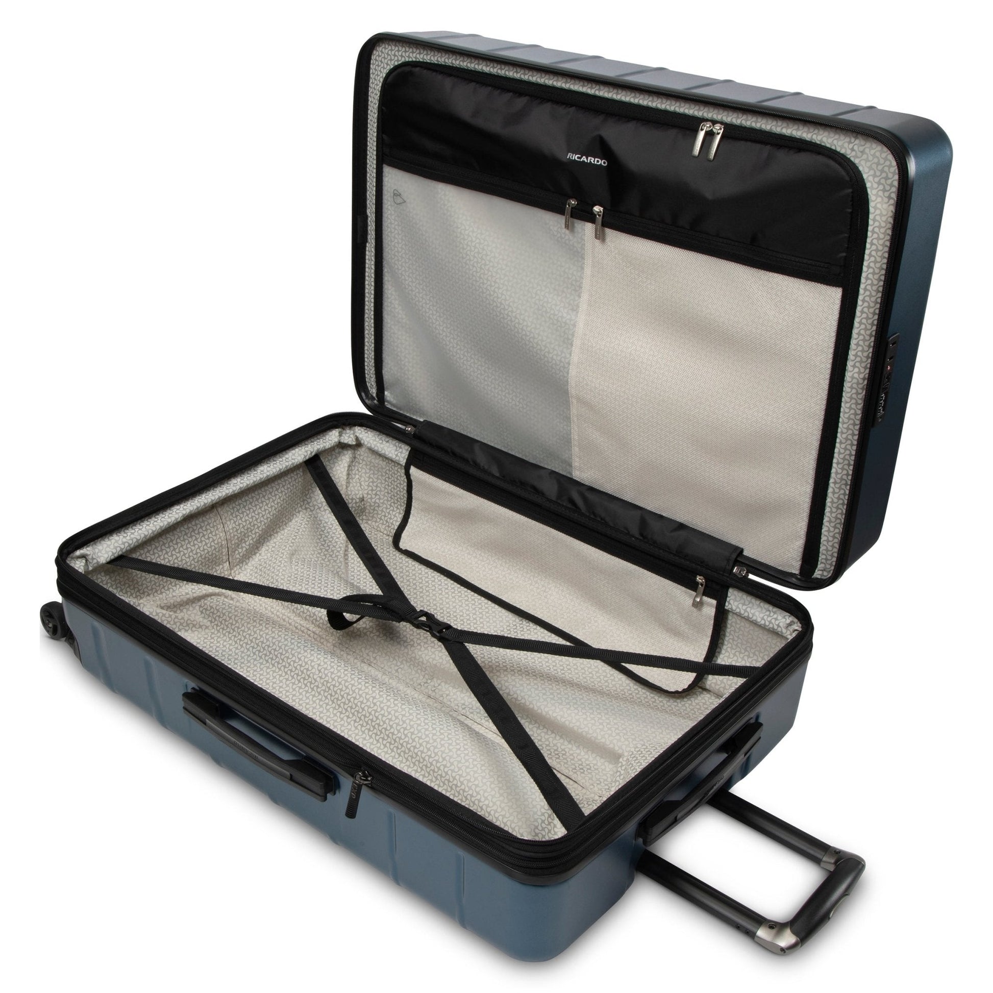 Ricardo Beverly Hills Cambria Hardside Large Check-In Expandable Spinner - Blue Pearl