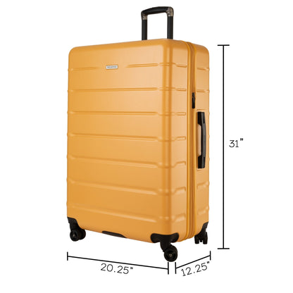 Ricardo Beverly Hills Cambria Hardside Large Check-In Expandable Spinner - Mango Tango
