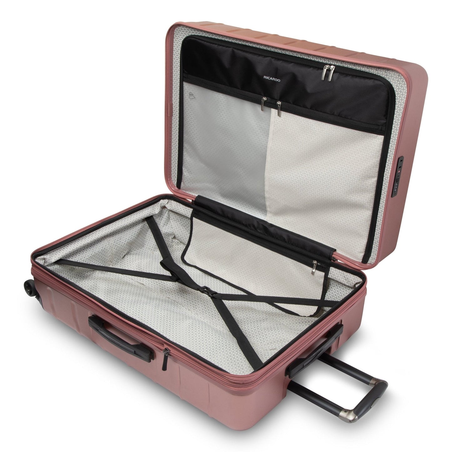 Ricardo Beverly Hills Cambria Hardside Large Check-In Expandable Spinner - Rose Champagne