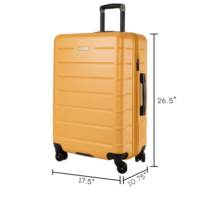 Ricardo Beverly Hills Cambria Hardside Medium Check-In Expandable Spinner - Mango Tango
