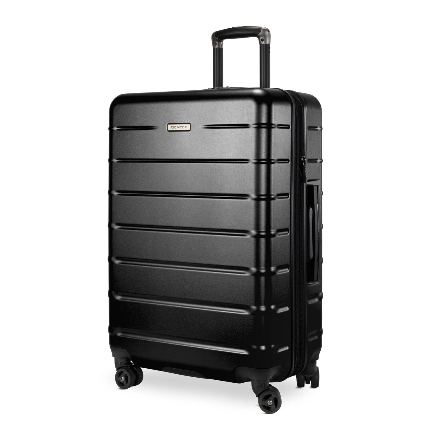 Ricardo Beverly Hills Cambria Hardside Medium Check-In Expandable Spinner - Black Pearl