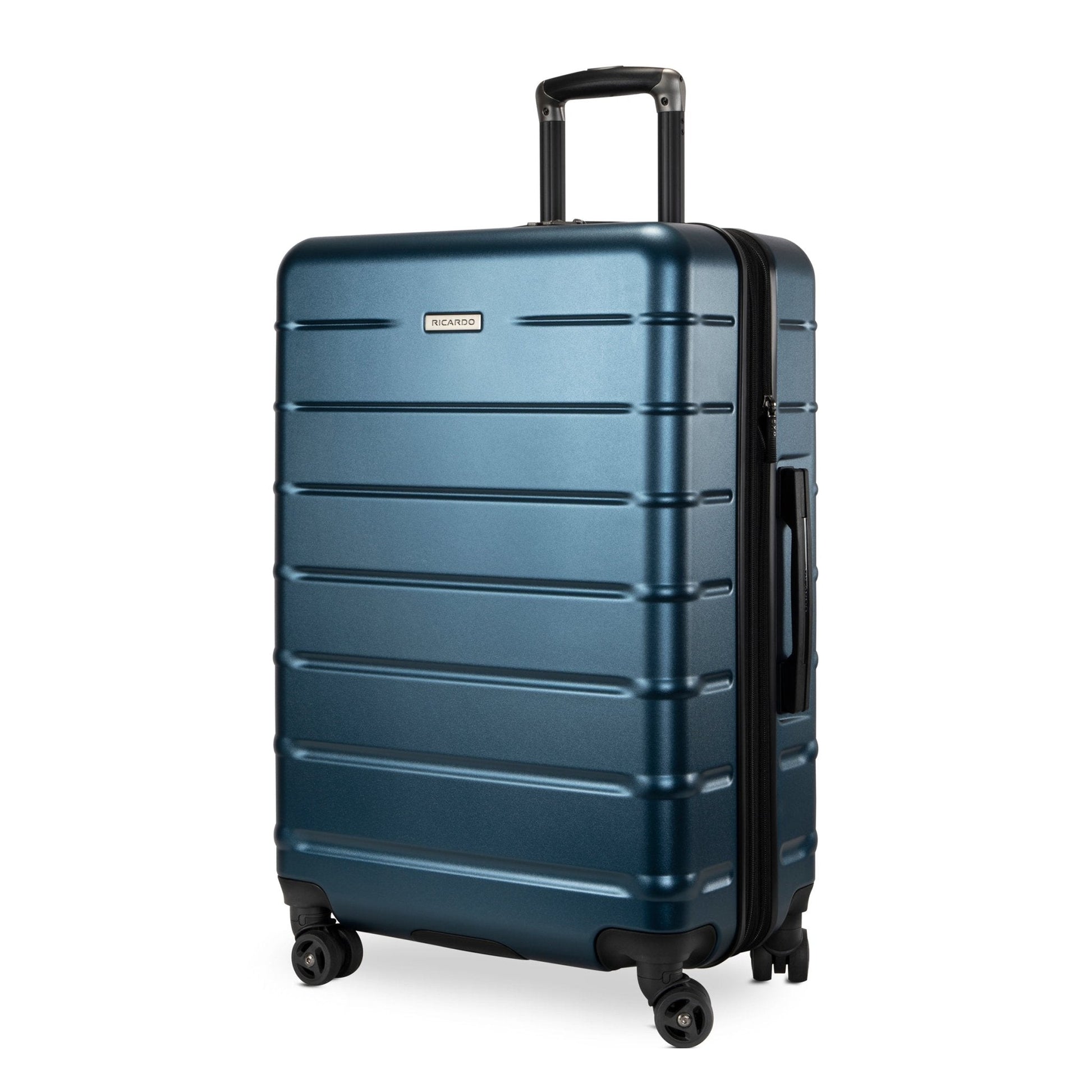 Ricardo Beverly Hills Cambria Hardside Medium Check-In Expandable Spinner - Blue Pearl