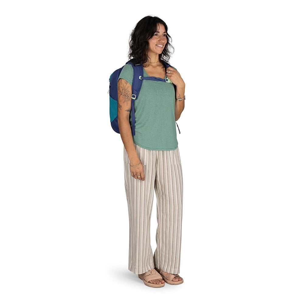 Osprey Daylite™ Expandable Travel Pack 26+6 - Blue Spikemoss/Alkaline