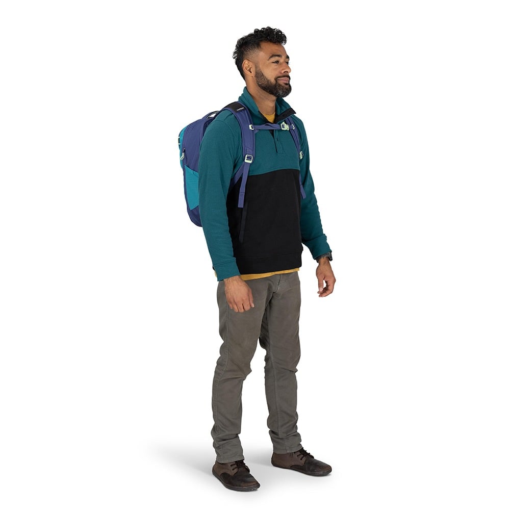 Osprey Daylite™ Expandable Travel Pack 26+6 - Blue Spikemoss/Alkaline