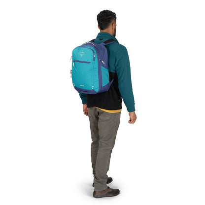 Osprey Daylite™ Expandable Travel Pack 26+6 - Blue Spikemoss/Alkaline