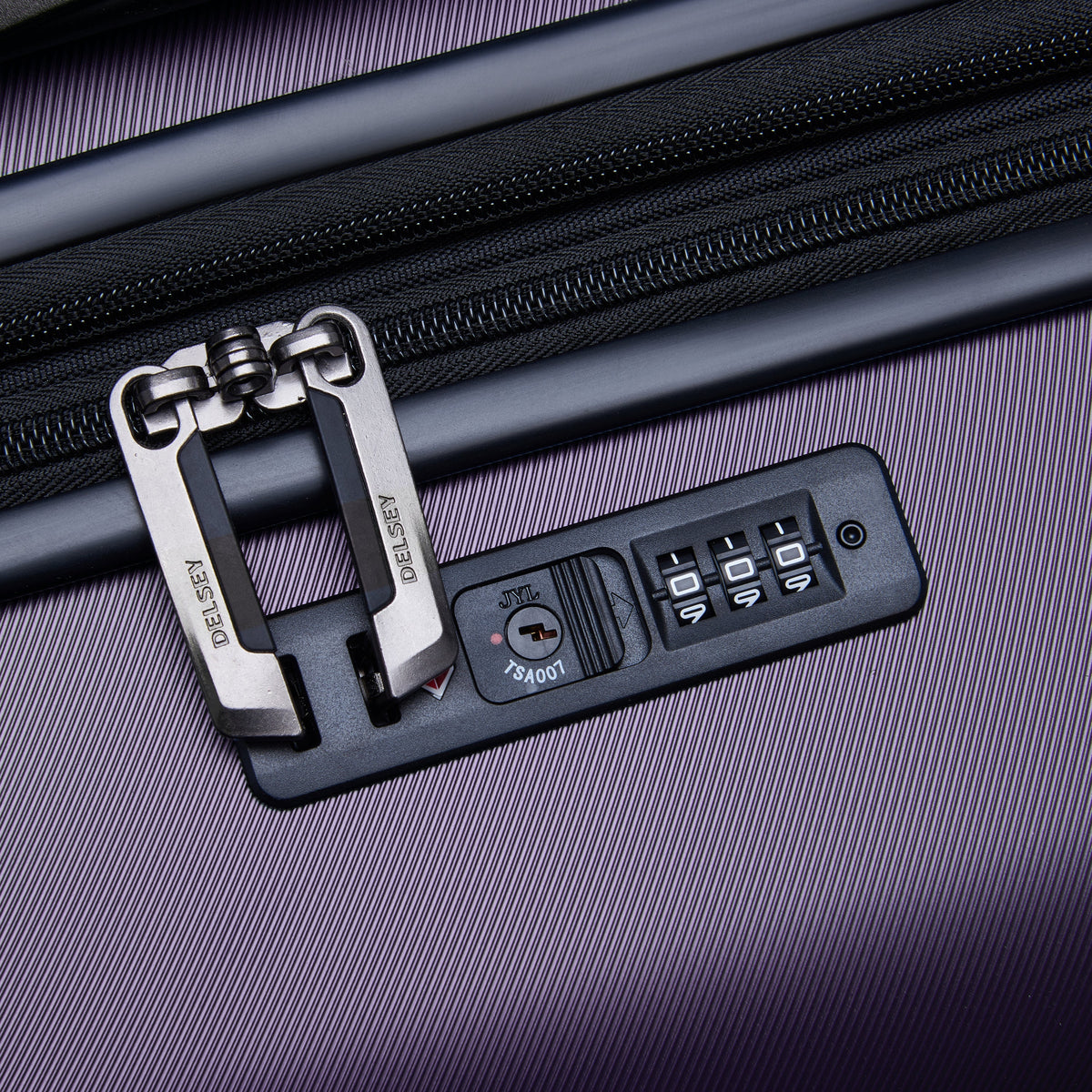 Delsey AIR ARMOUR - L Expandable (77cm) - Dark purple