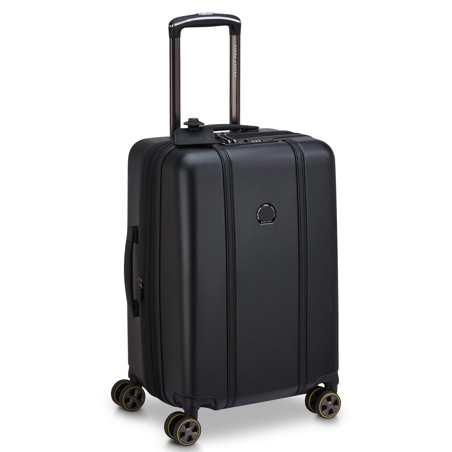 Delsey Cadence - Carry-On Plus Expandable Spinner - Deep Black
