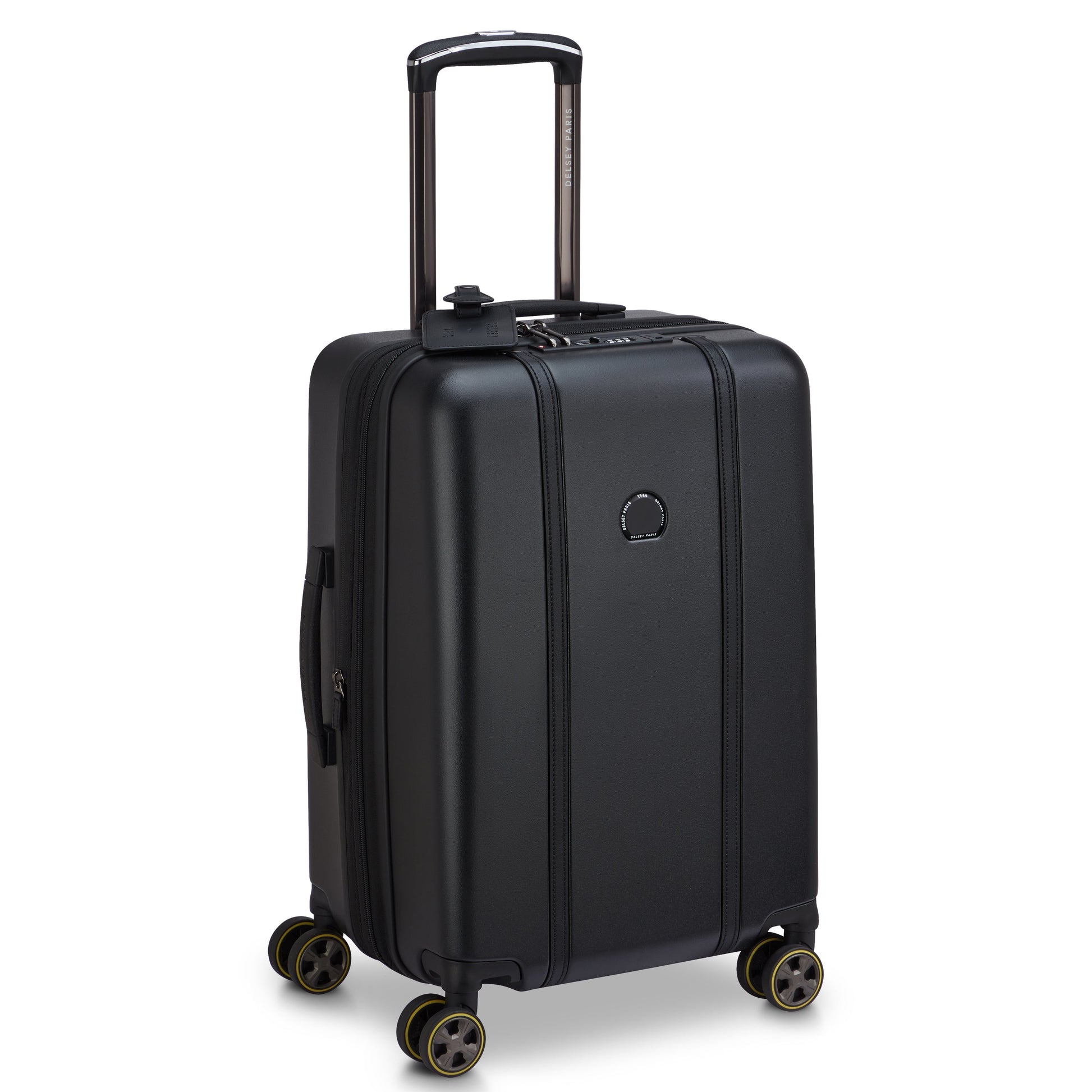 Delsey Cadence - Carry-On Plus Expandable Spinner - Deep Black