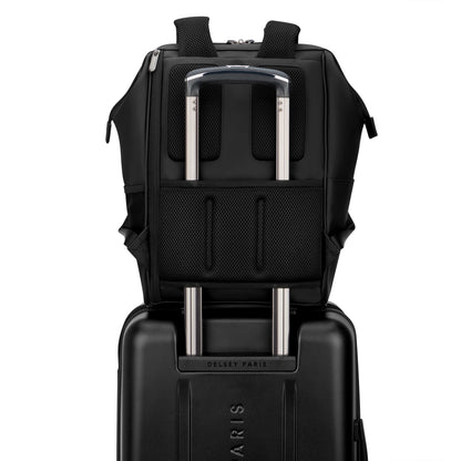 Delsey Cadence - Laptop Backpack - Deep Black