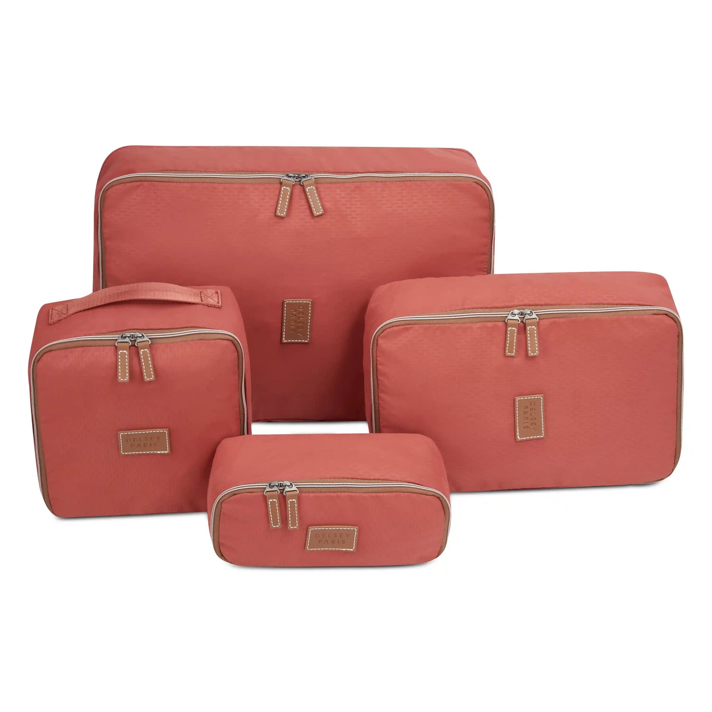 Delsey Chatelet Air 2.0 - Packing Cubes Set Of 4 - Terracotta