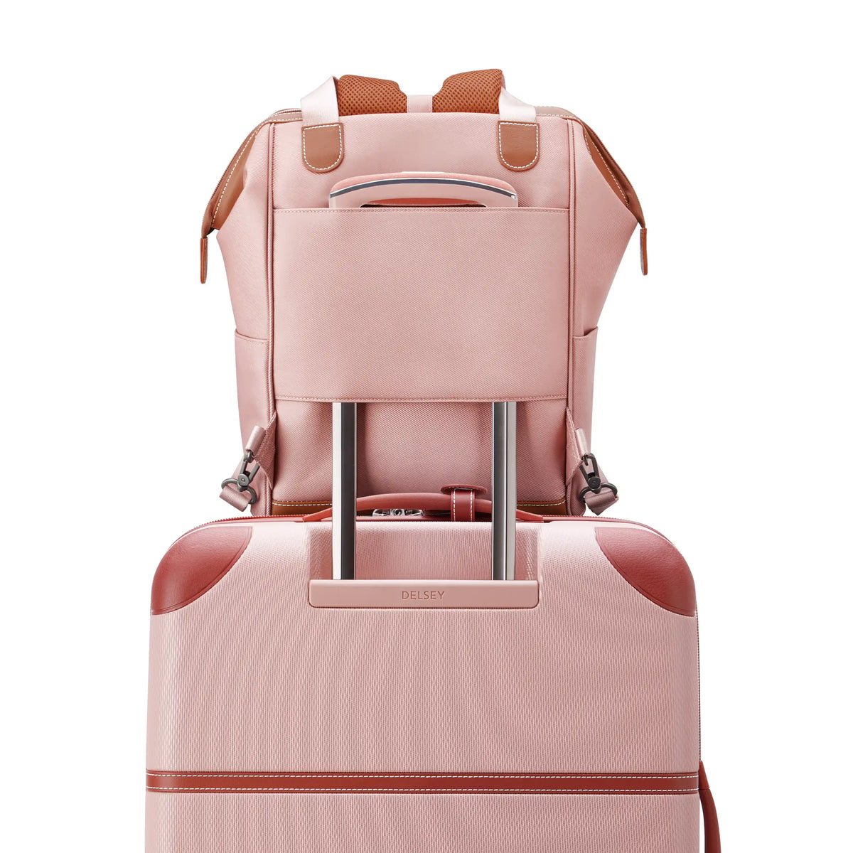 Delsey CHATELET AIR 2.0 - Backpack Tote - Blush Pink