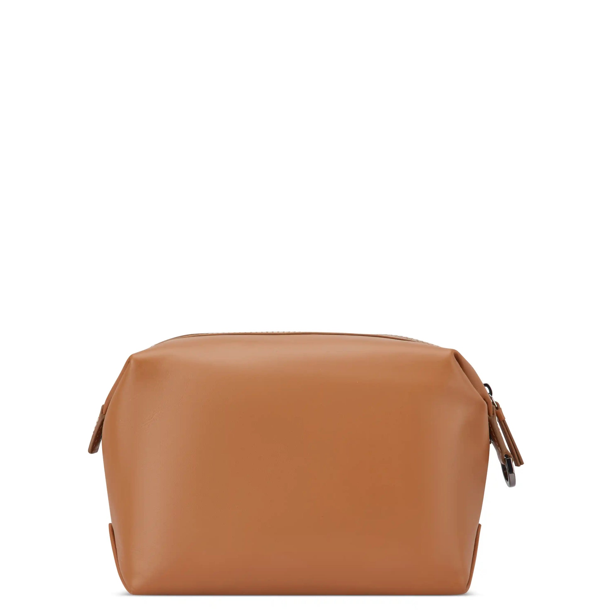 Delsey Chatelet Air 2.0 - Leather Toiletry Bag - Cognac