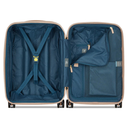 Delsey 80th Anniversary Chatelet Air 2.0 - Carry-On Plus Expandable Spinner - Limited Edition Beige Rose