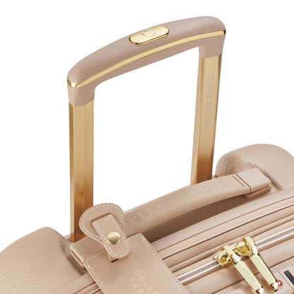 Delsey 80th Anniversary Chatelet Air 2.0 - Carry-On Plus Expandable Spinner - Limited Edition Beige Rose
