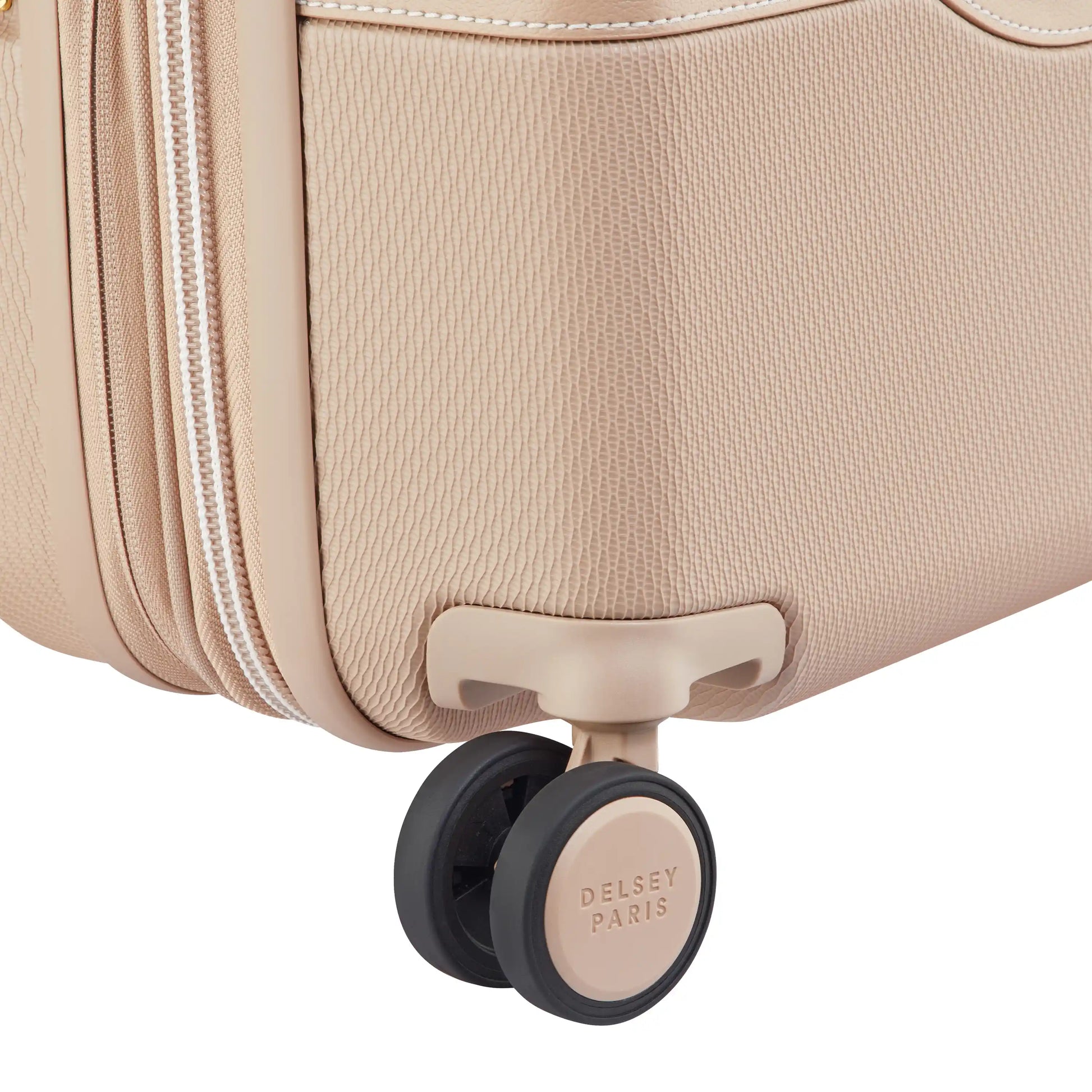 Delsey 80th Anniversary Chatelet Air 2.0 - Carry-On Plus Expandable Spinner - Limited Edition Beige Rose
