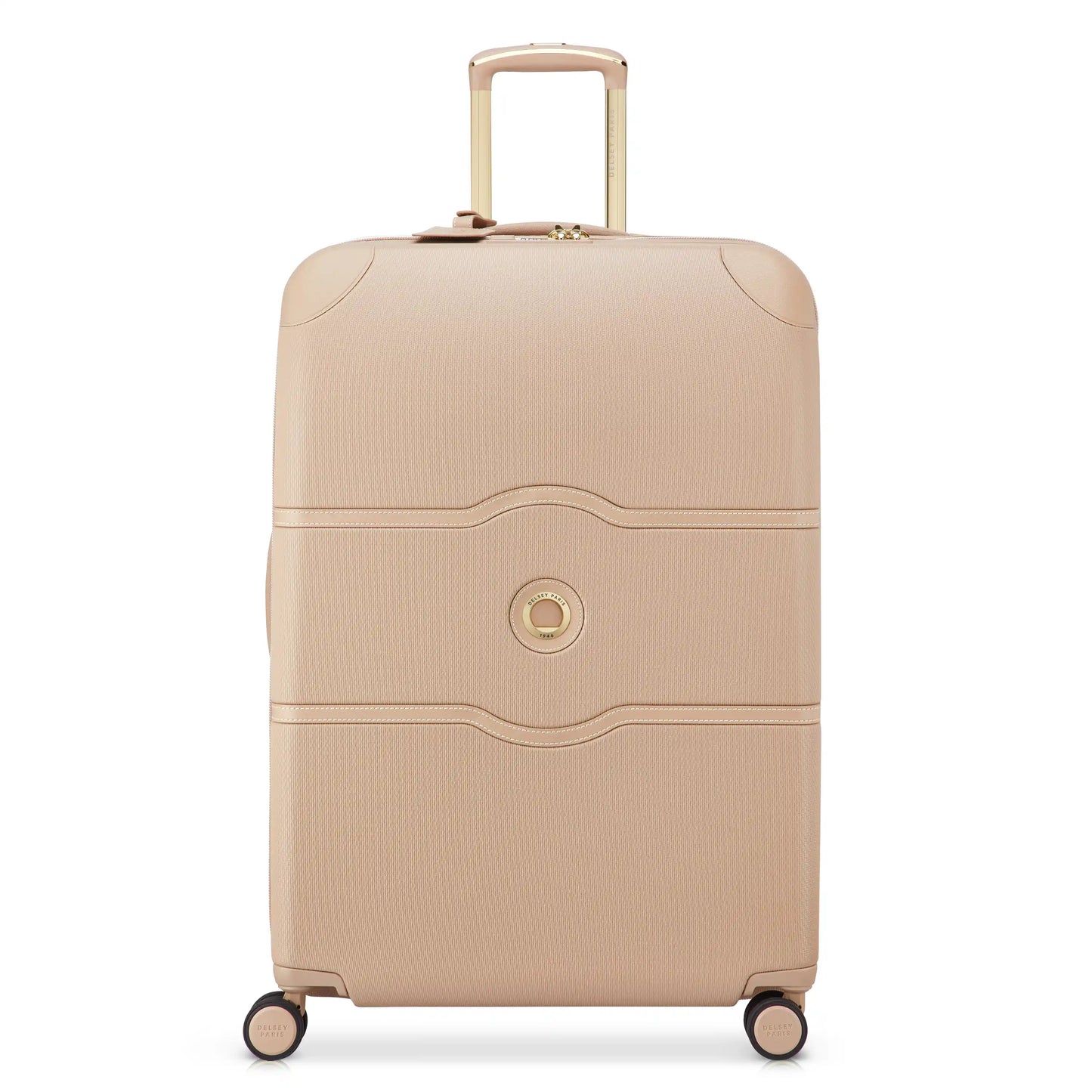 Delsey 80th Anniversary Chatelet Air 2.0 - Large Expandable Spinner - Limited Edition Beige Rose