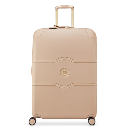 Delsey 80th Anniversary Chatelet Air 2.0 - Large Expandable Spinner - Limited Edition Beige Rose