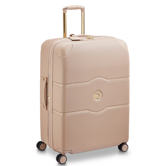 Delsey 80th Anniversary Chatelet Air 2.0 - Large Expandable Spinner - Limited Edition Beige Rose