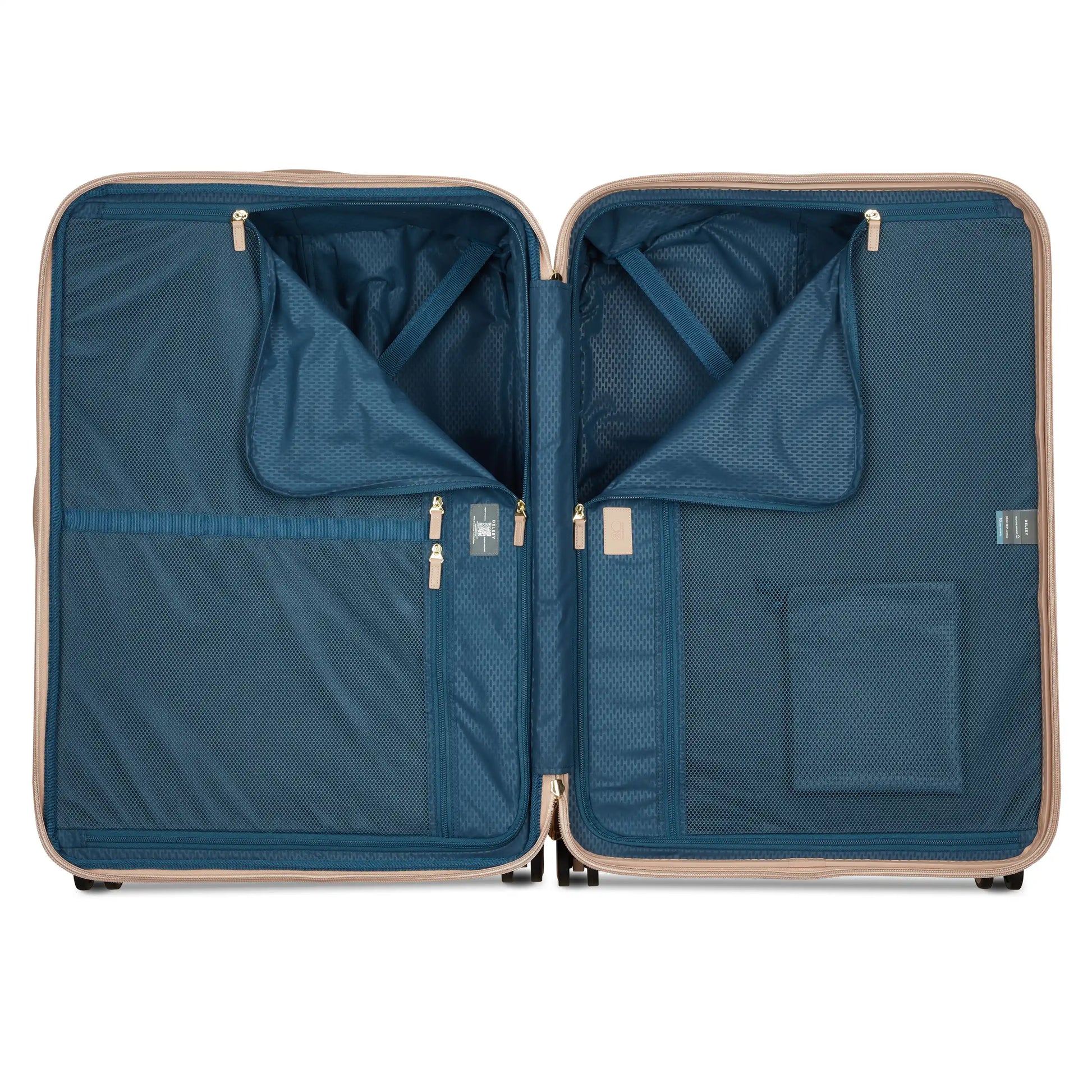 Delsey 80th Anniversary Chatelet Air 2.0 - Large Expandable Spinner - Limited Edition Beige Rose
