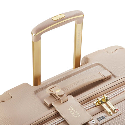 Delsey 80th Anniversary Chatelet Air 2.0 - Large Expandable Spinner - Limited Edition Beige Rose